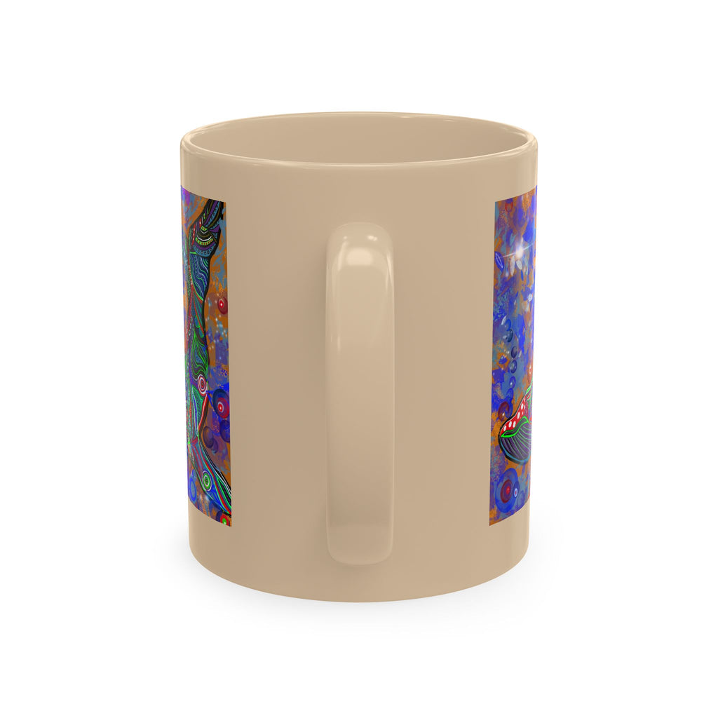Whale Art Ceramic Mug