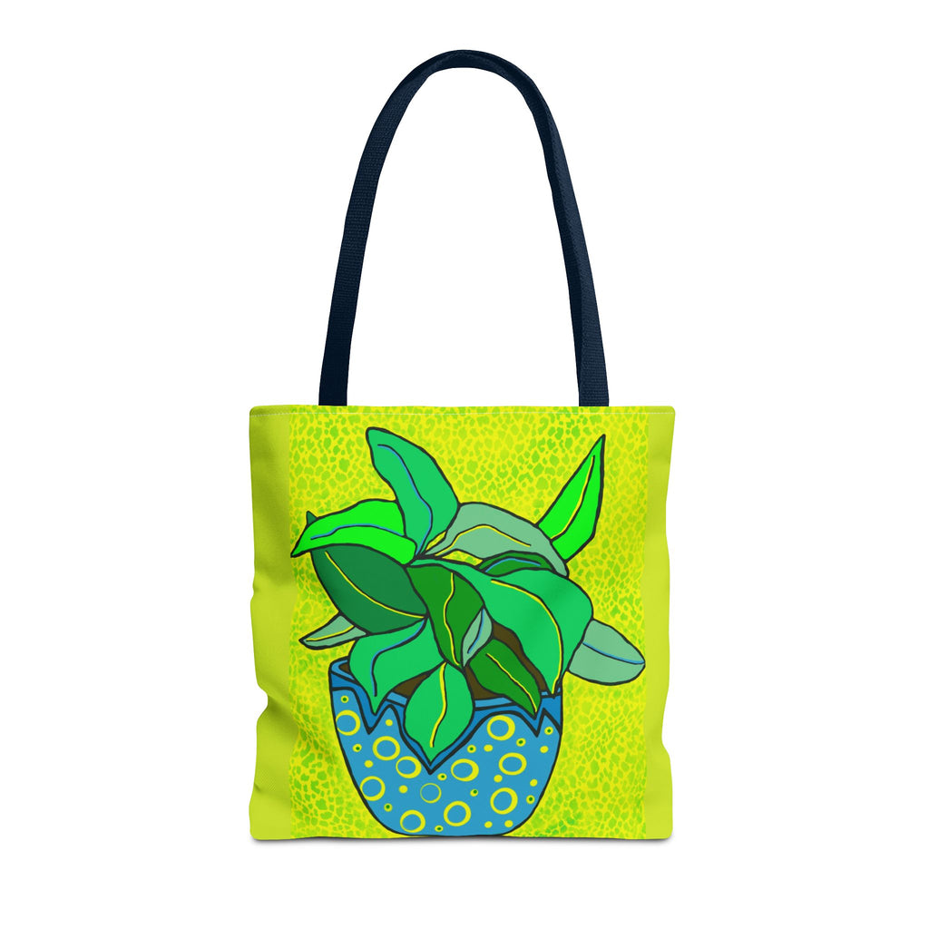 Plant Print Tote