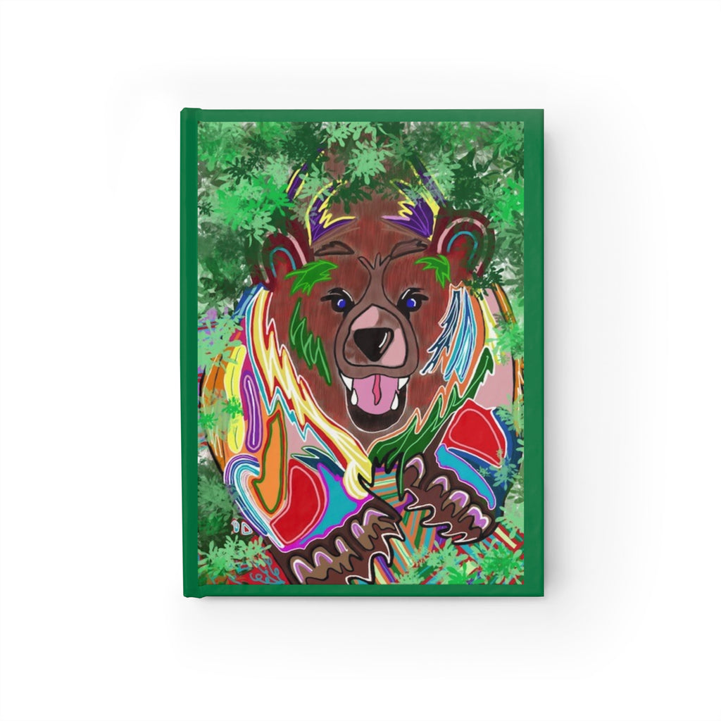 Colorful Bear Sketch Journal - Nature-Inspired Writing Companion