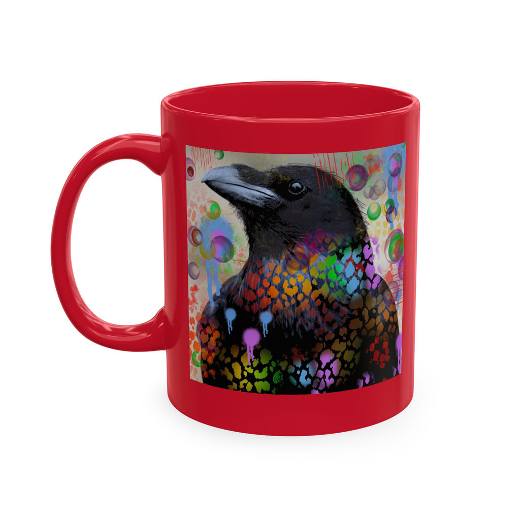 Colorful Raven