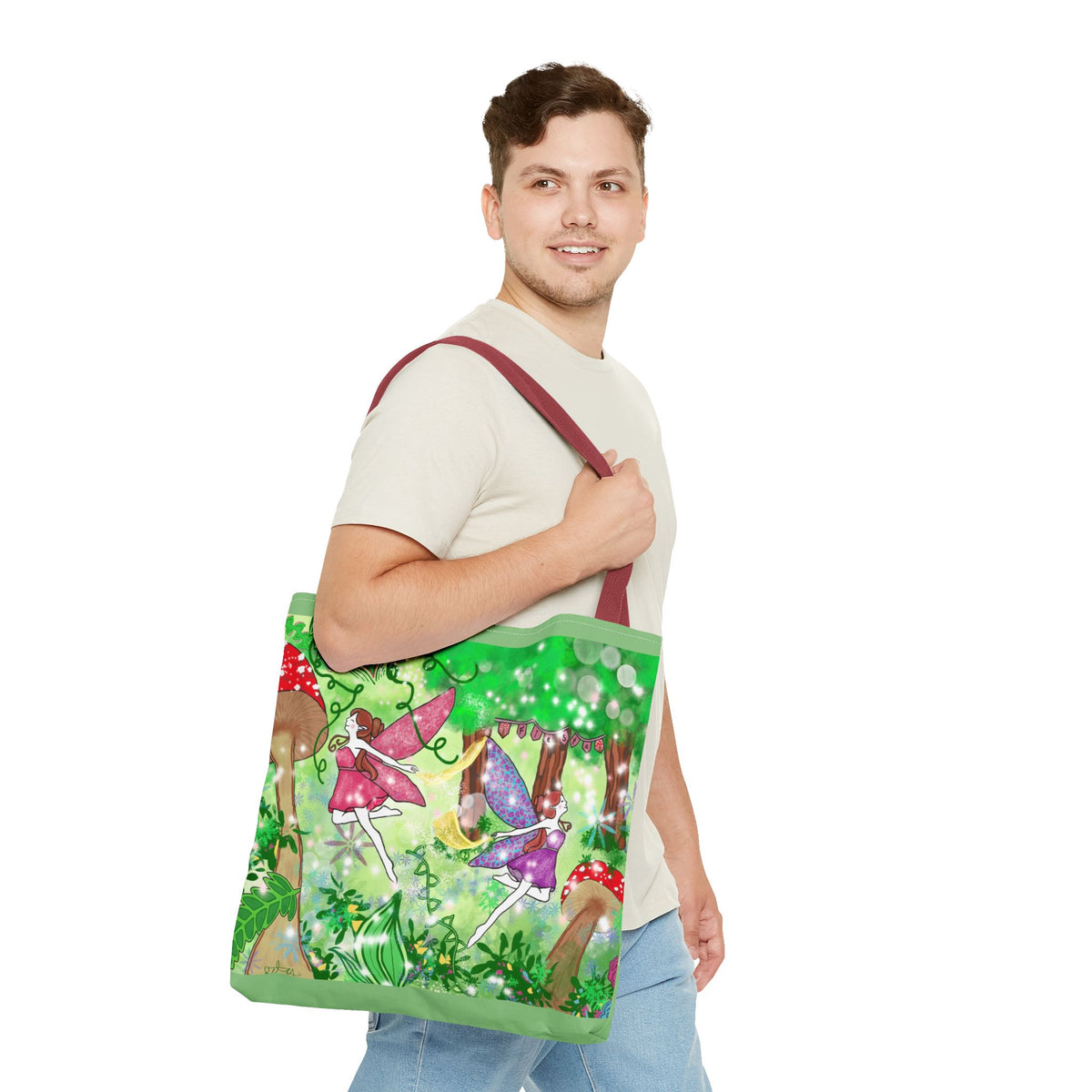 Fairy Garden Tote Bag