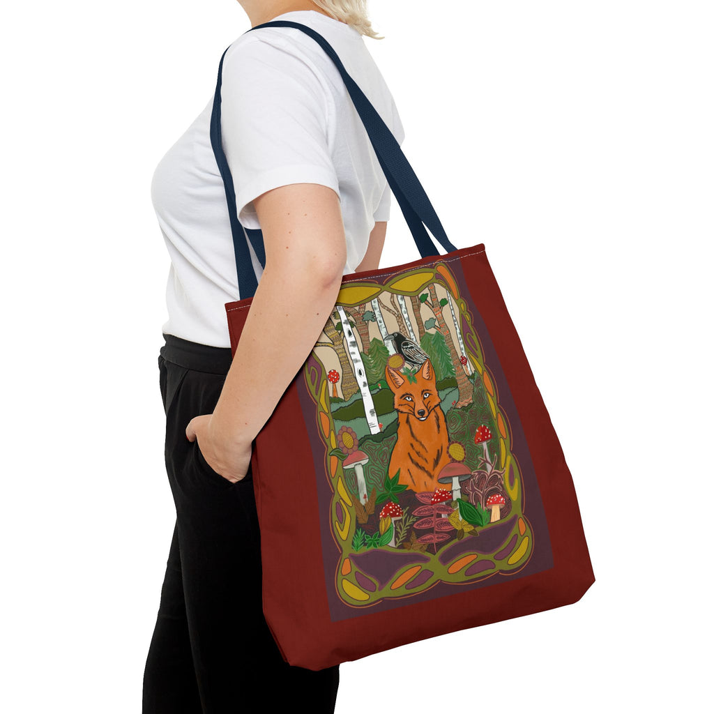Fox Forest Tote Bag