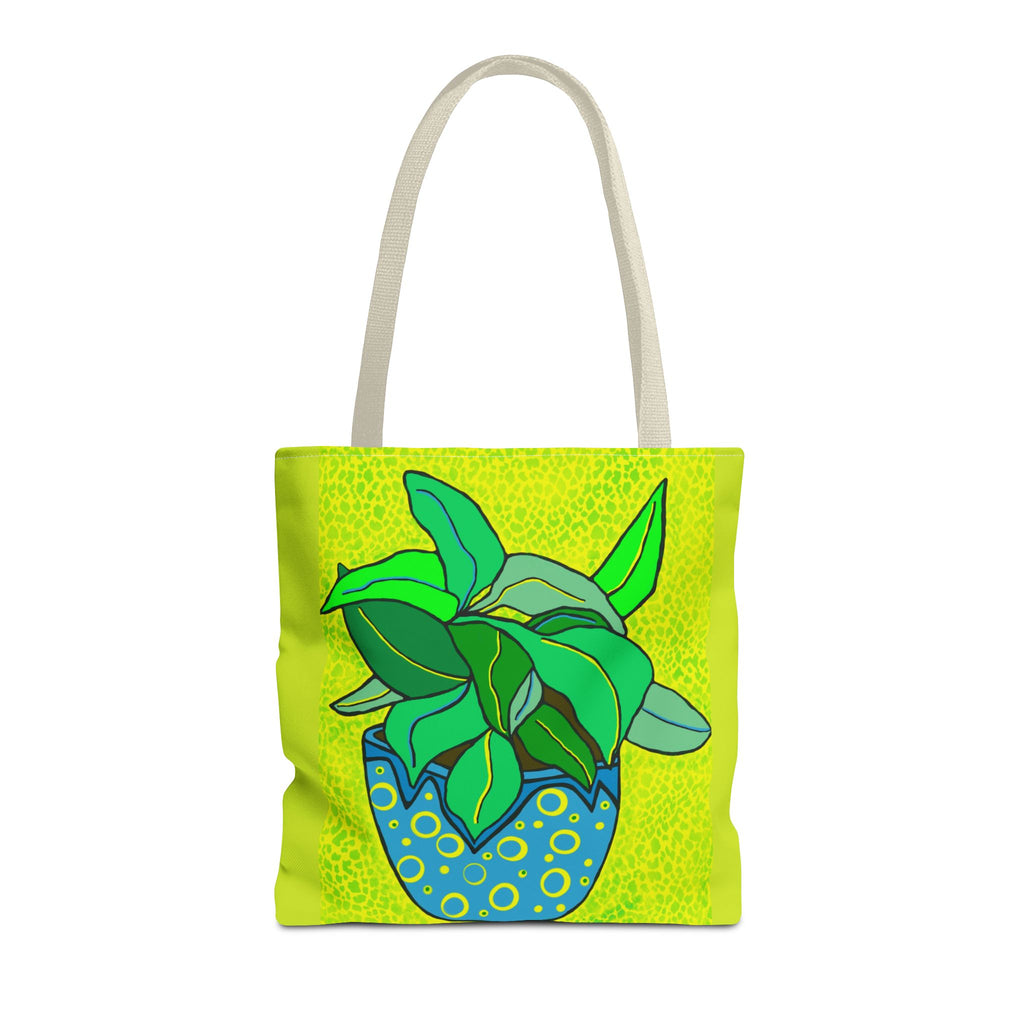 Plant Print Tote