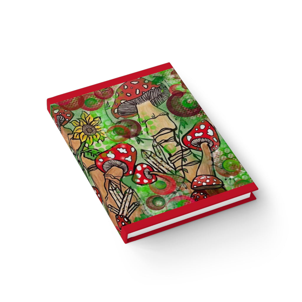 Whimsical Mushroom Journal-Original Art