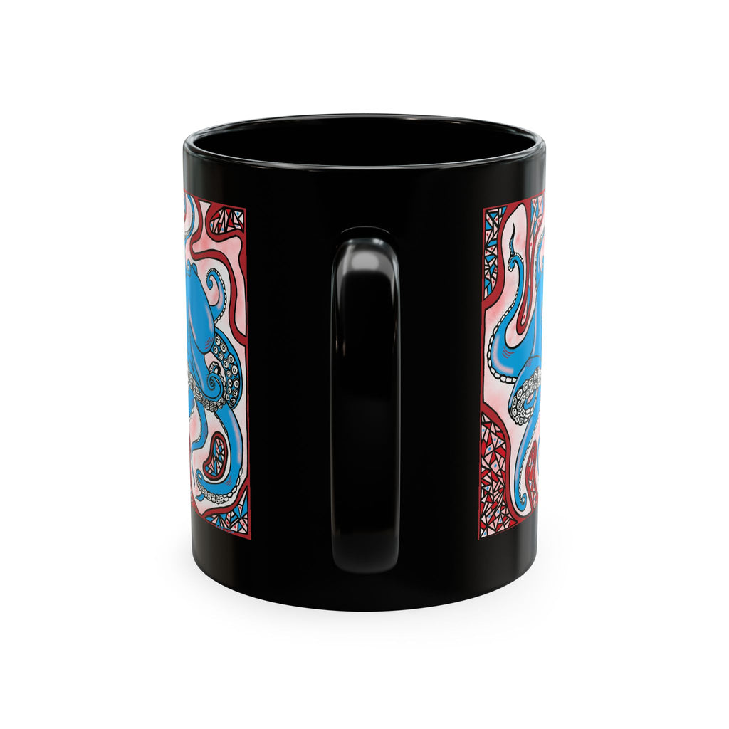 Octopus Art Ceramic Mug