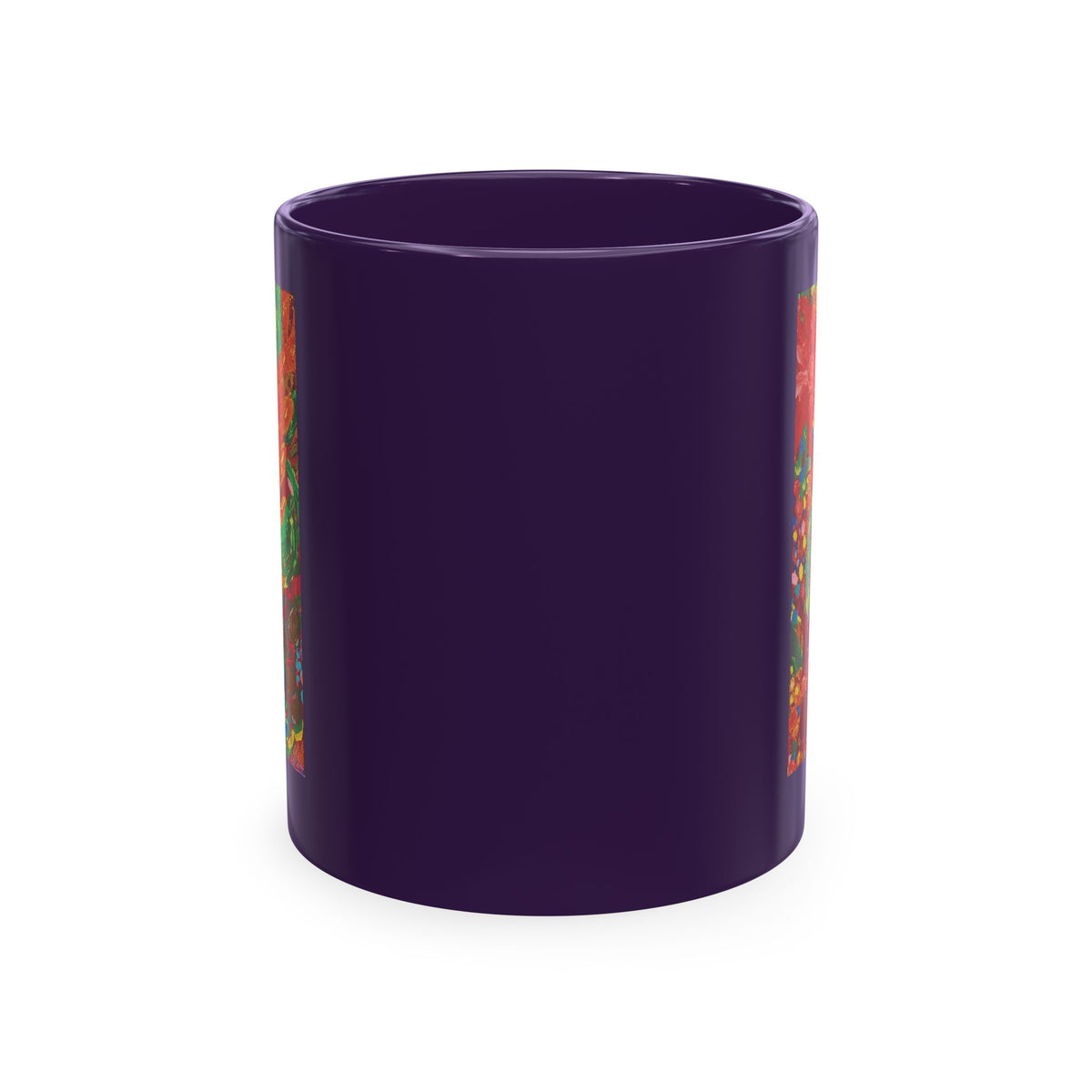 Floral Fiesta Ceramic Mug — Colorful Garden Art Coffee Cup