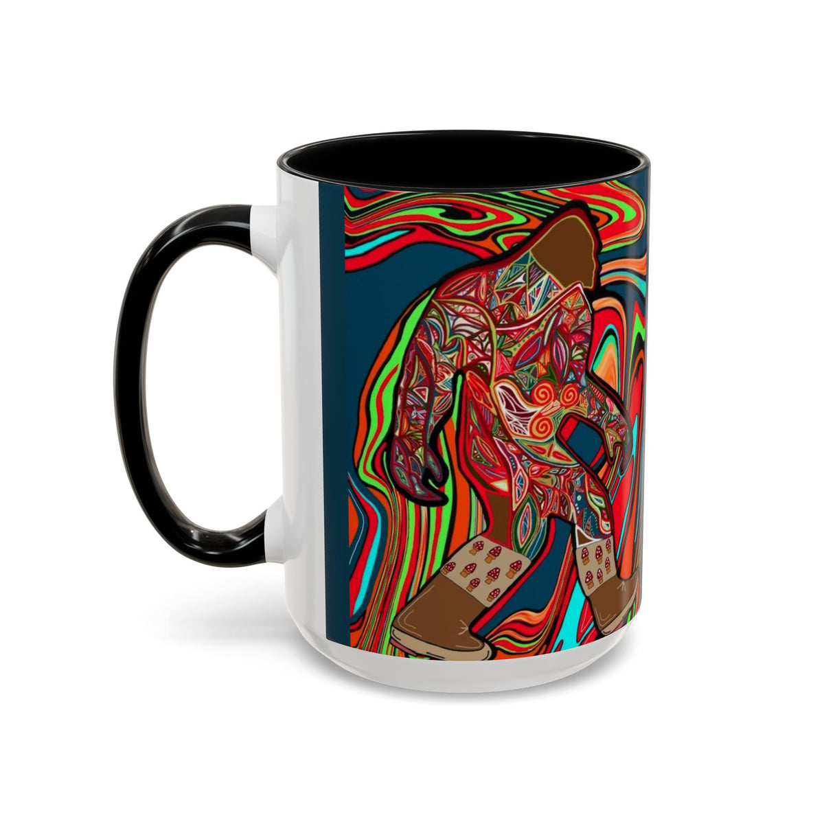 Bigfoot I Mushroom Boots Coffee Mug
