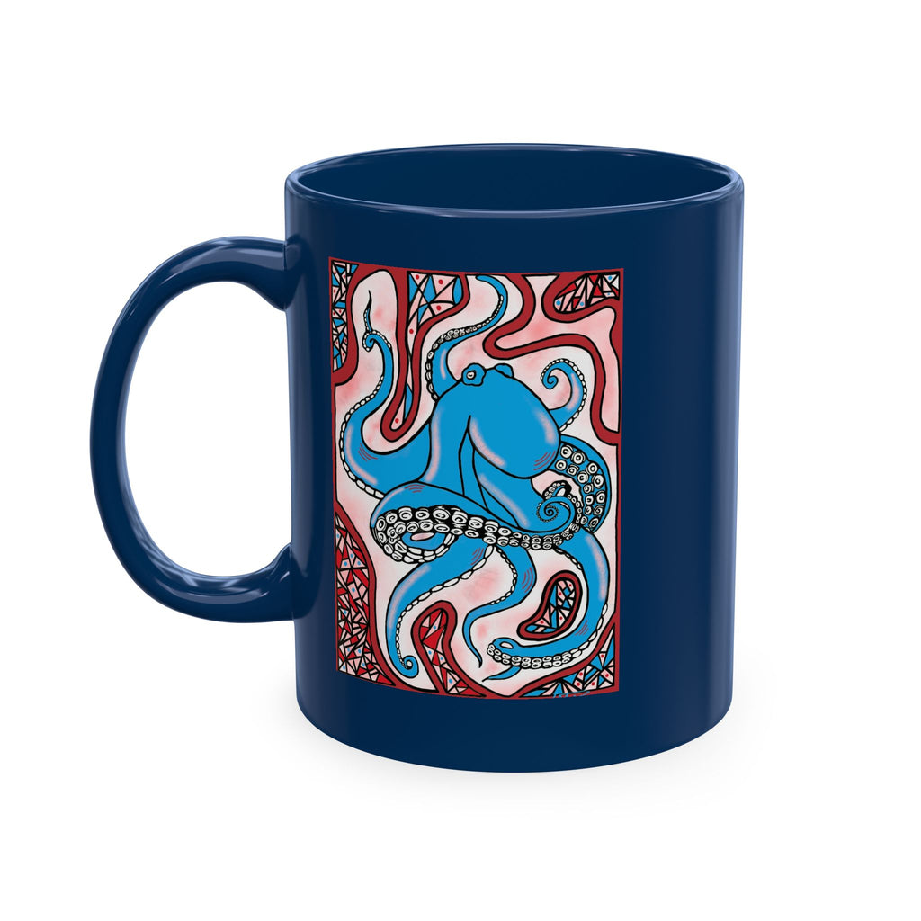 Octopus Art Ceramic Mug
