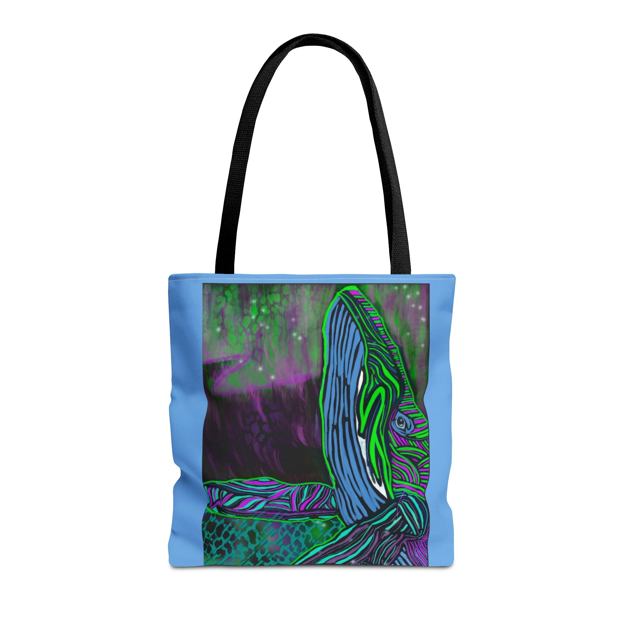 Colorful Whale Tote