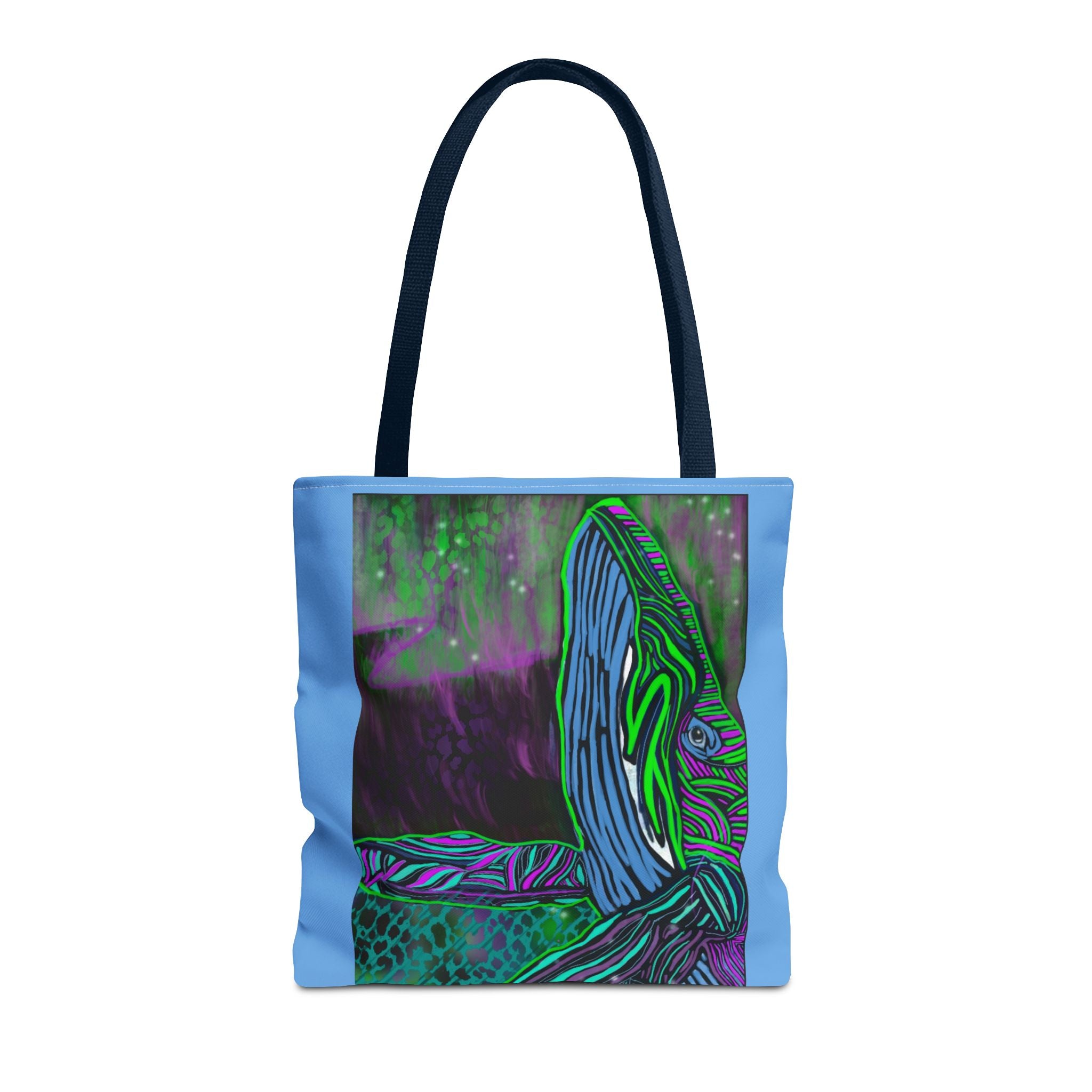 Colorful Whale Tote