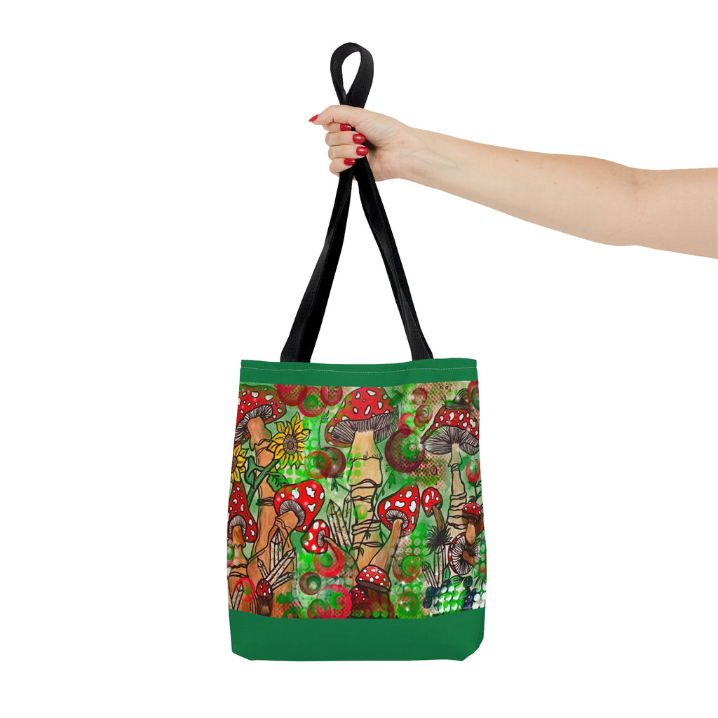 Vibrant Mushroom Tote Bag