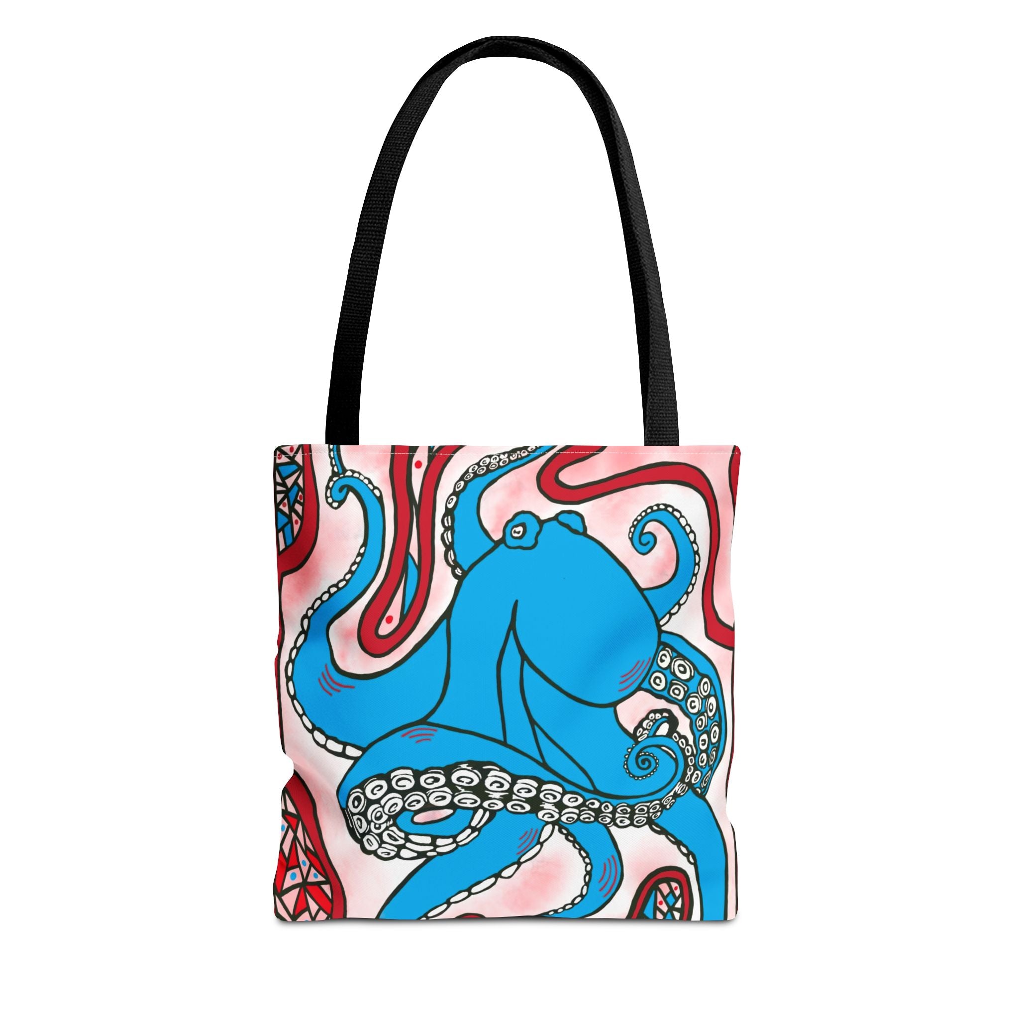 Colorful Octopus Tote Bag - Vibrant Art for Ocean Lovers