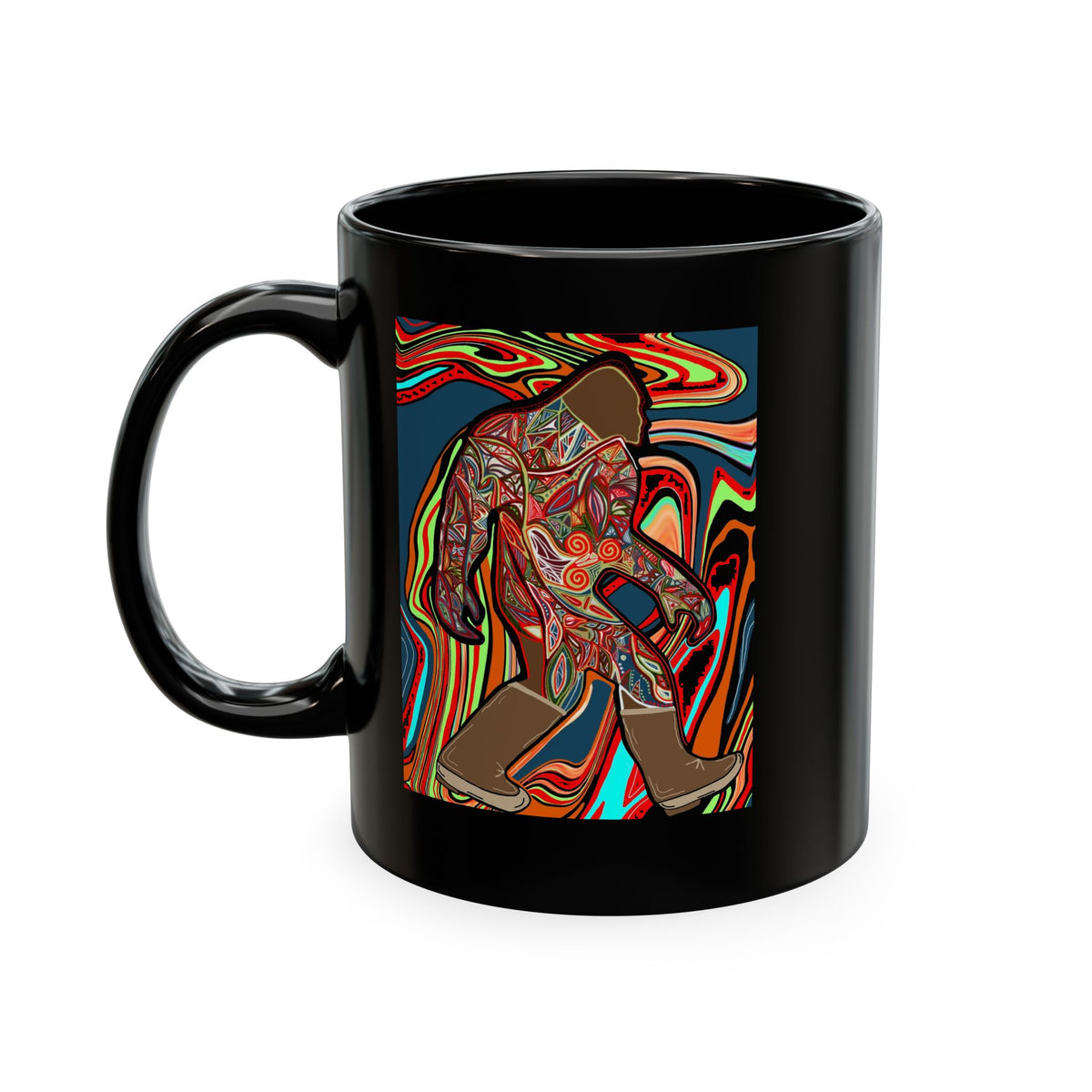 Bigfoot Art Coffee Mug