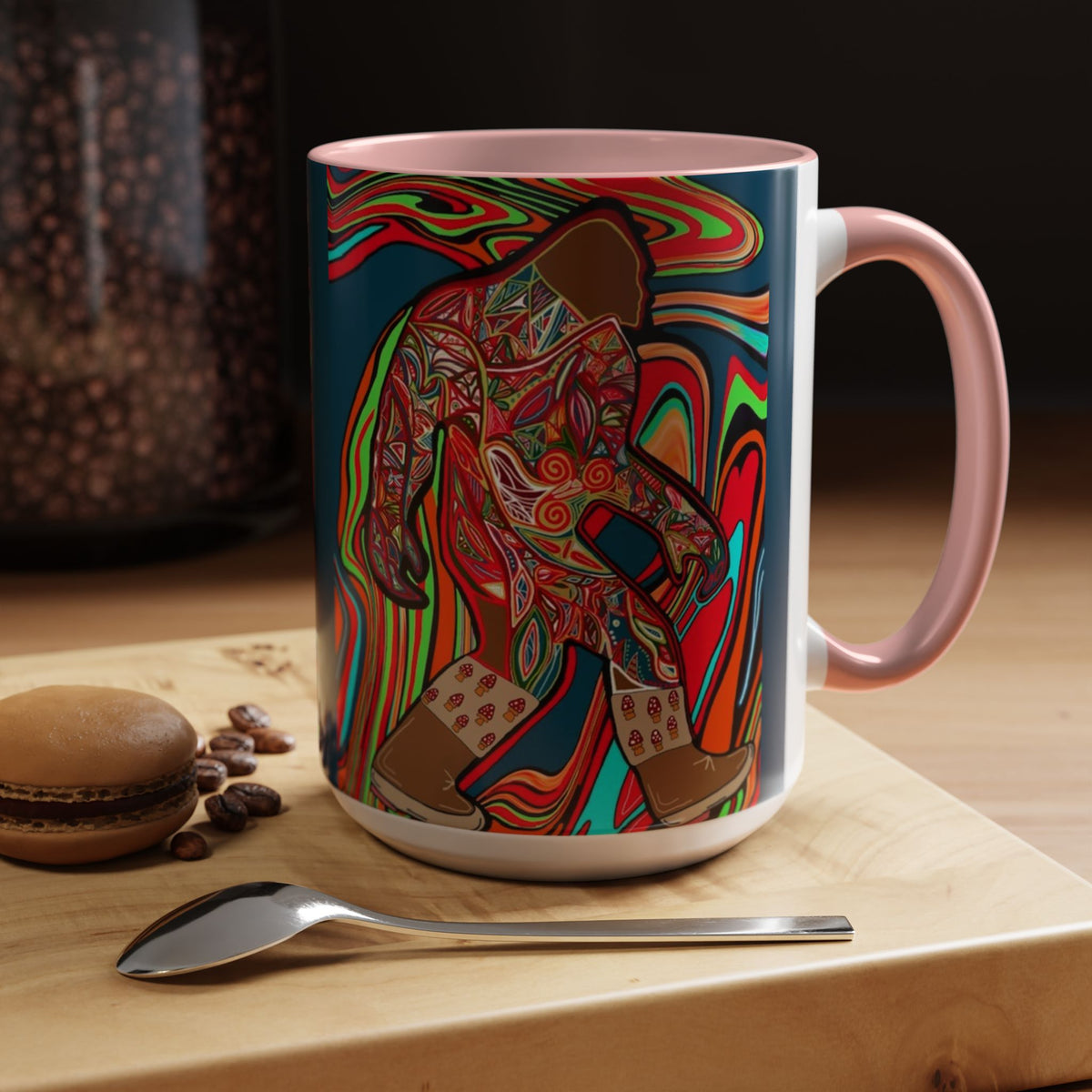 Bigfoot I Mushroom Boots Coffee Mug