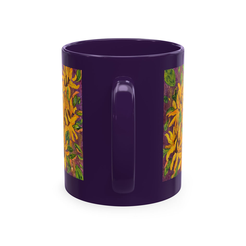Sunflower Art Ceramic Mug