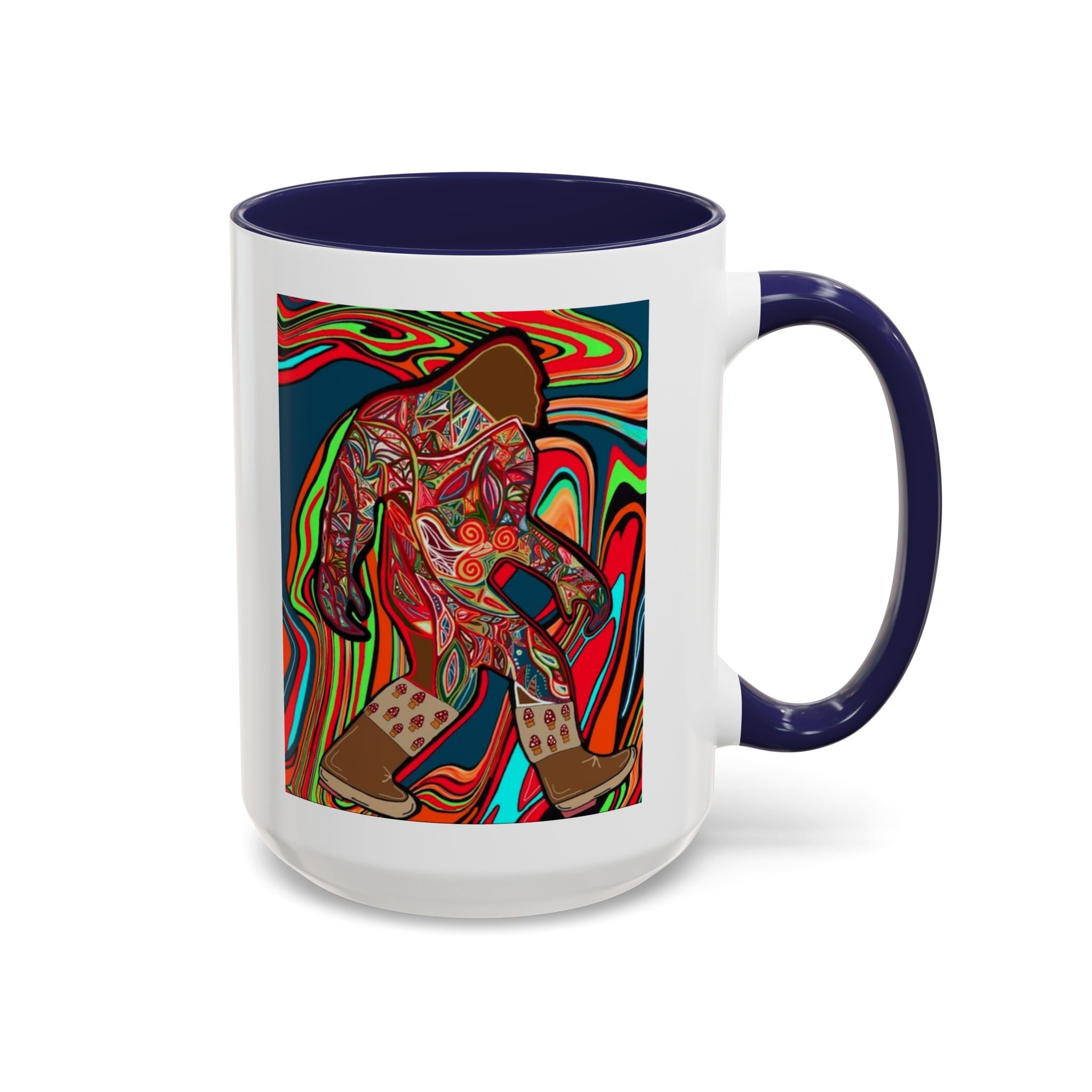 Bigfoot I Mushroom Boots Coffee Mug