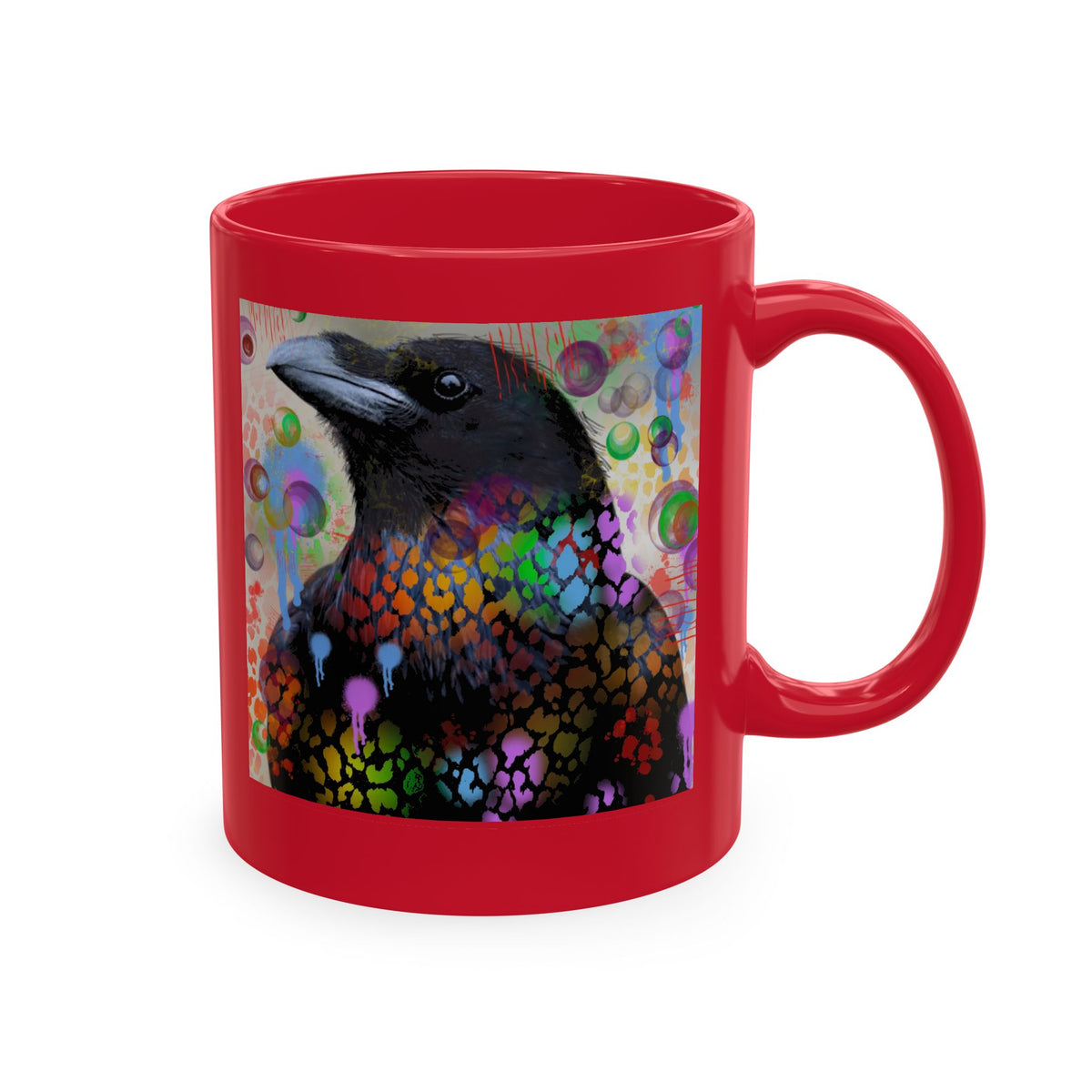 Colorful Raven
