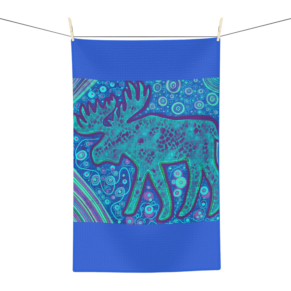 Blue Moose Microfiber Tea Towel