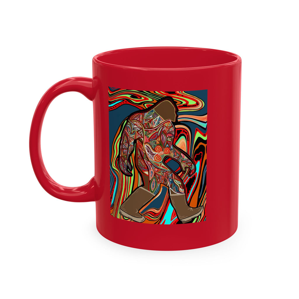 Bigfoot Art Coffee Mug