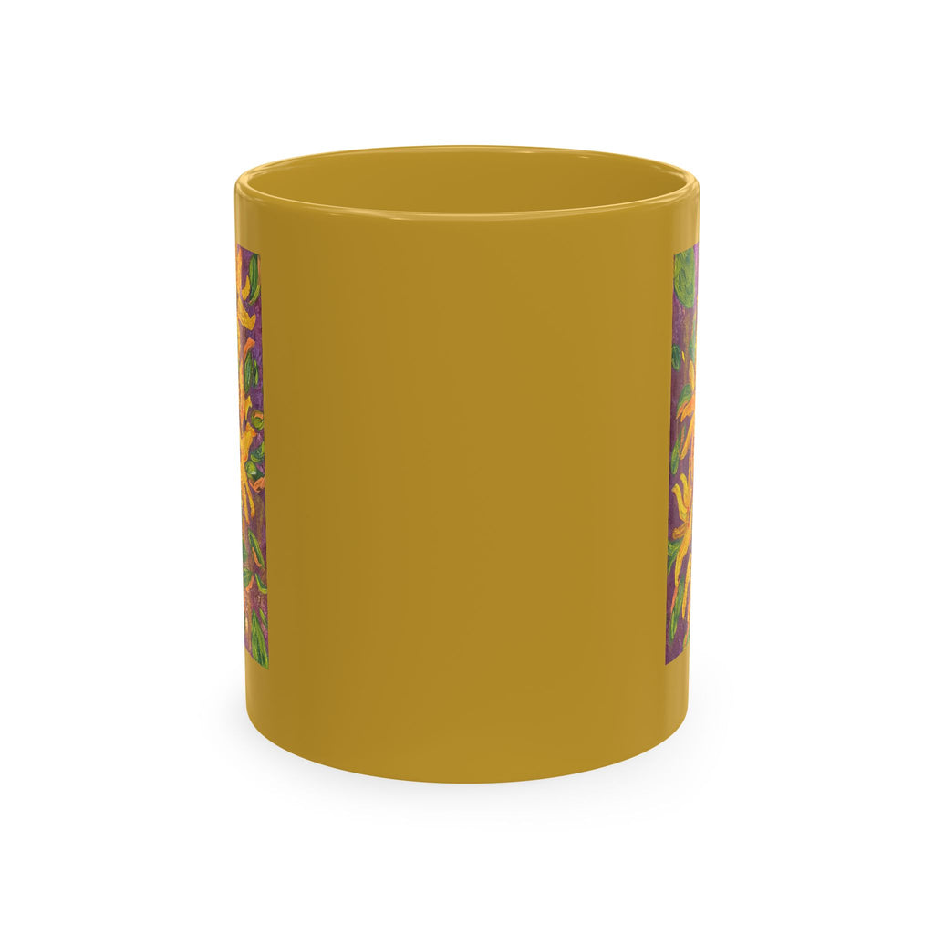 Sunflower Art Ceramic Mug
