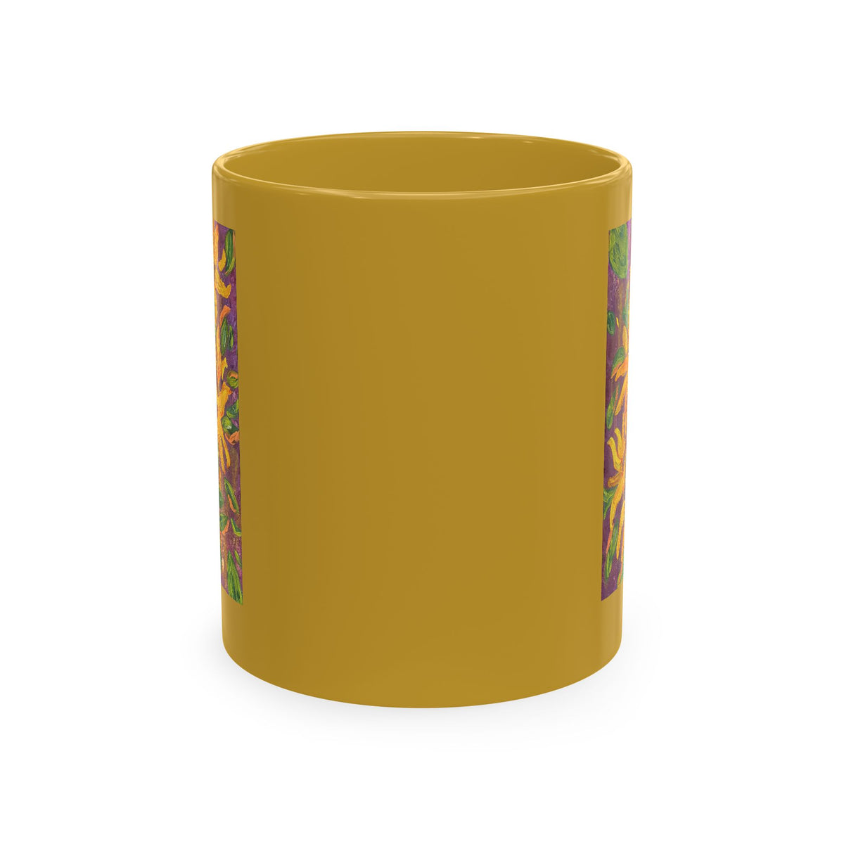 Sunflower Art Ceramic Mug