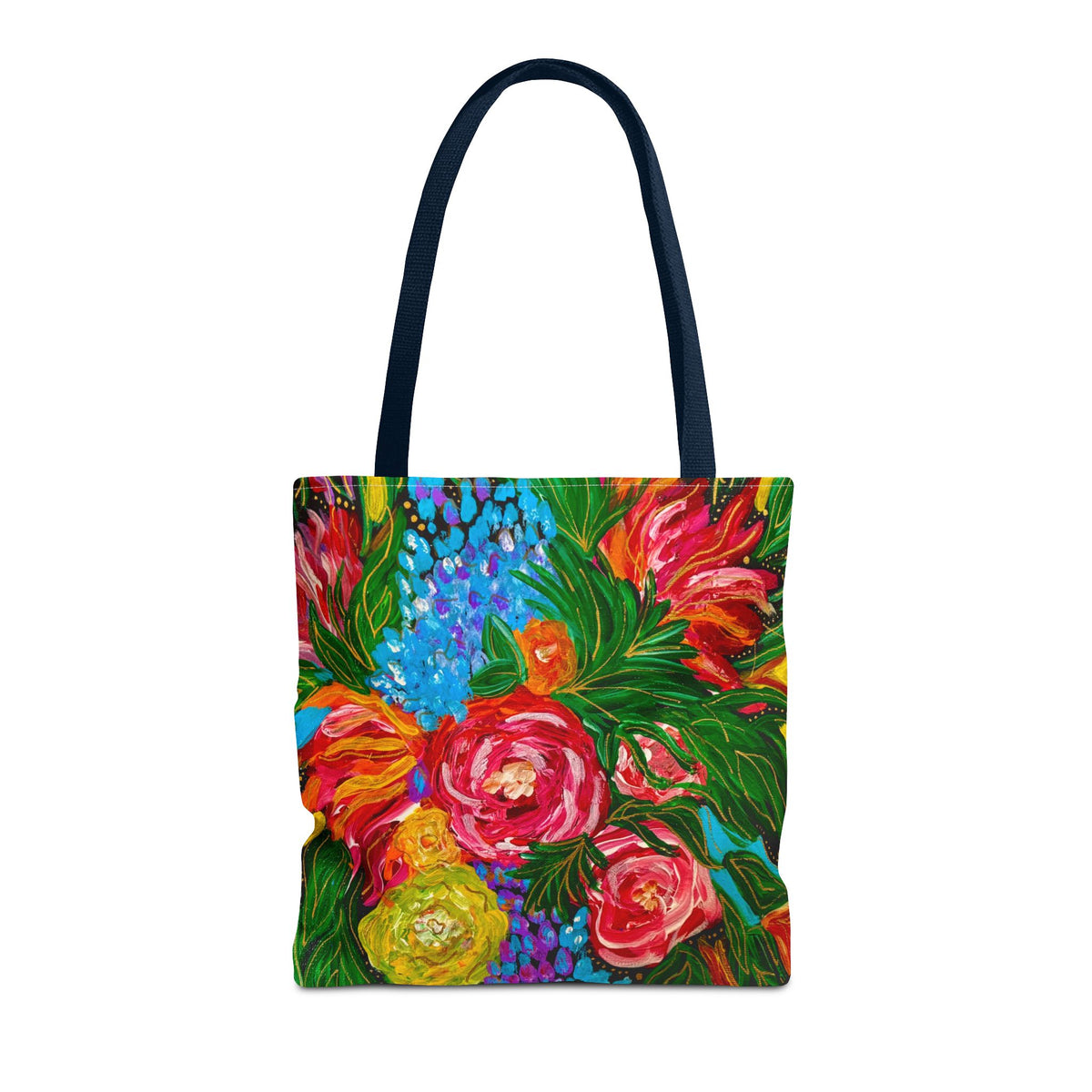 Vibrant Floral Tote Bag