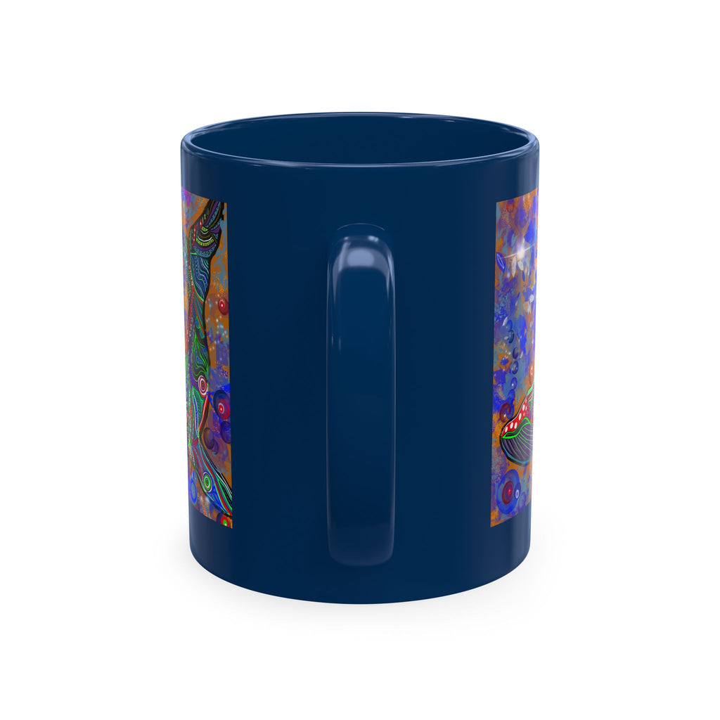 Whale Art Ceramic Mug