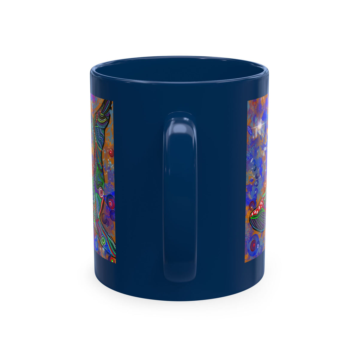 Whale Art Ceramic Mug