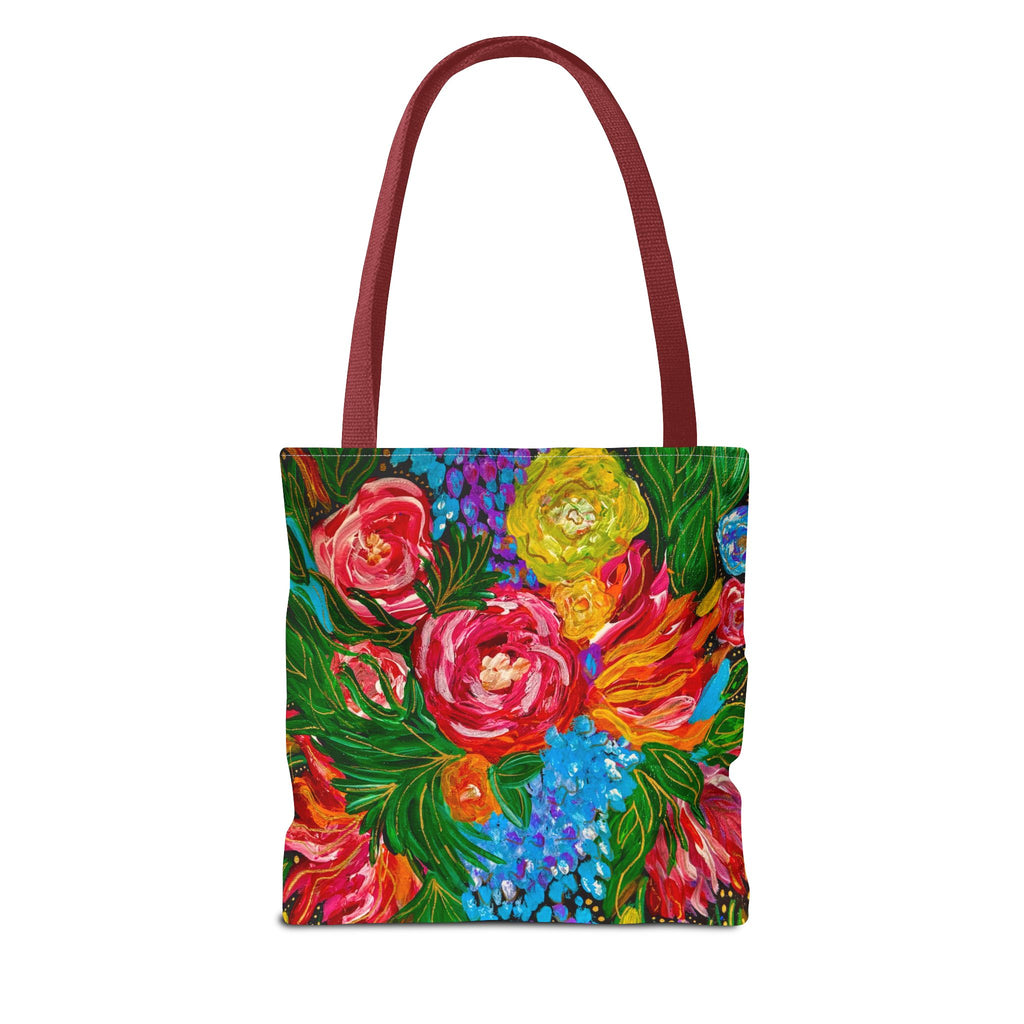 Vibrant Floral Tote Bag