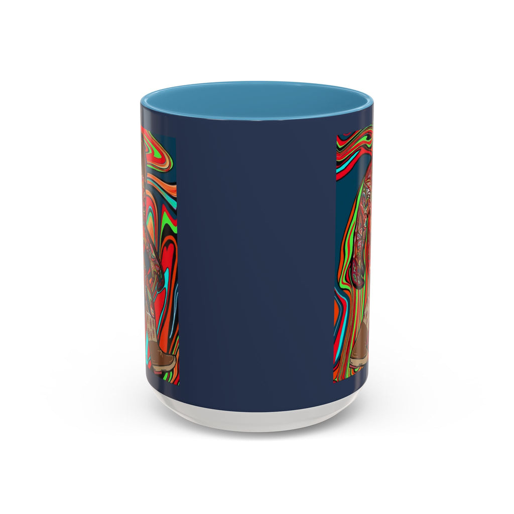 Bigfoot Wearing Mushroom Boots Coffee Mug