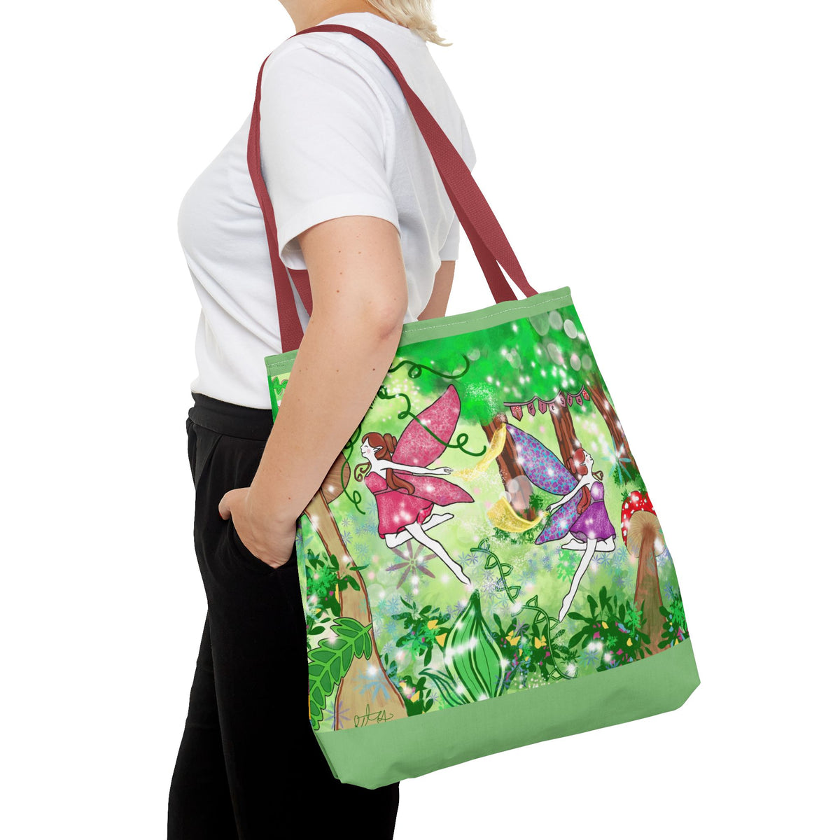Fairy Garden Tote Bag