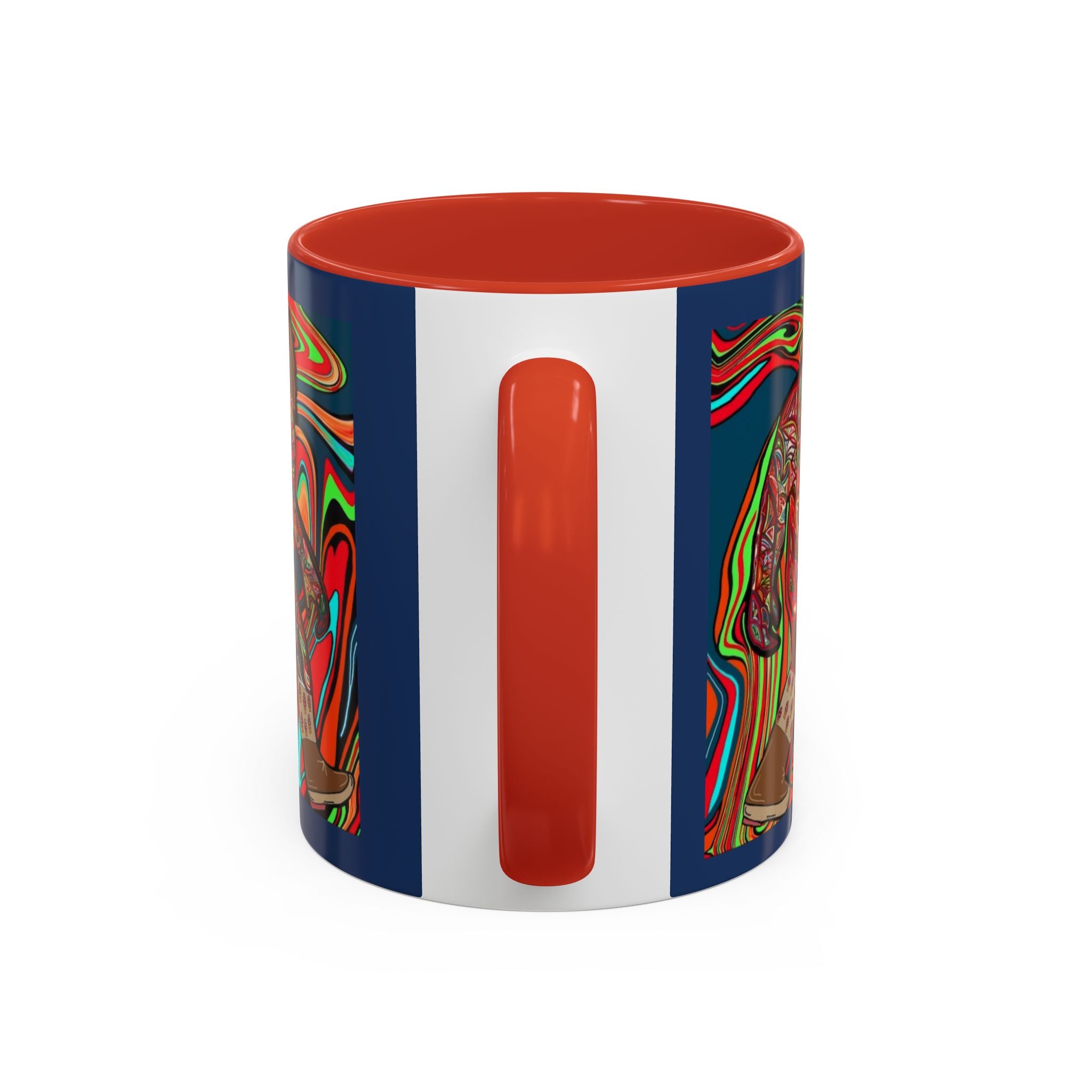 Bigfoot Wearing Mushroom Boots Coffee Mug