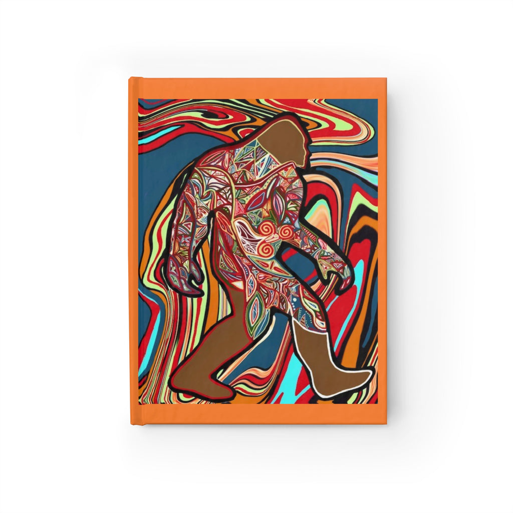 Colorful Bigfoot Art Journal - Unique Blank Notebook for Creative Mind