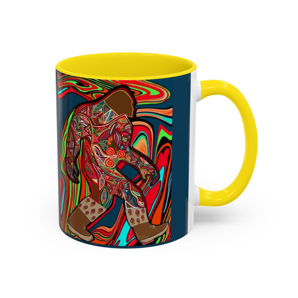 Bigfoot I Mushroom Boots Coffee Mug