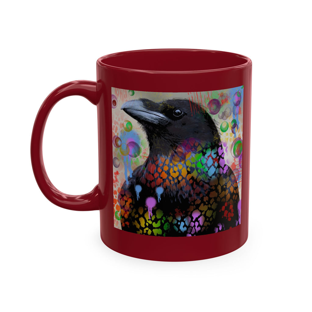 Colorful Raven