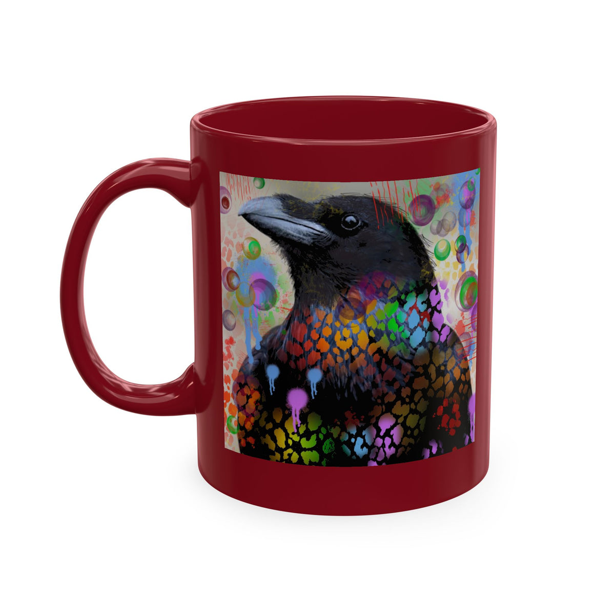 Colorful Raven