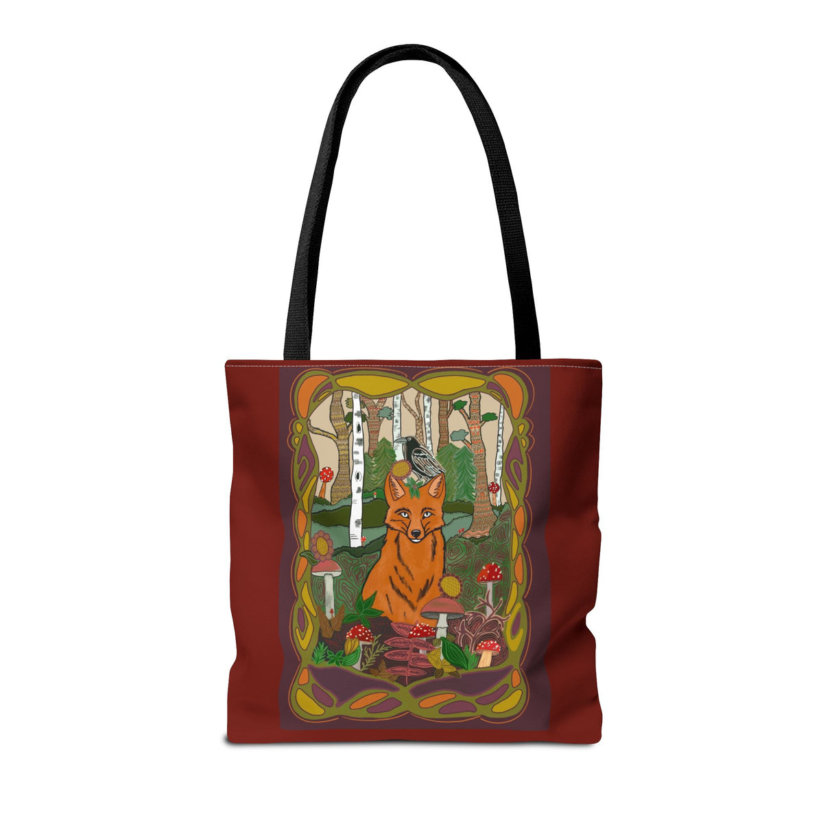 Fox Forest Tote Bag