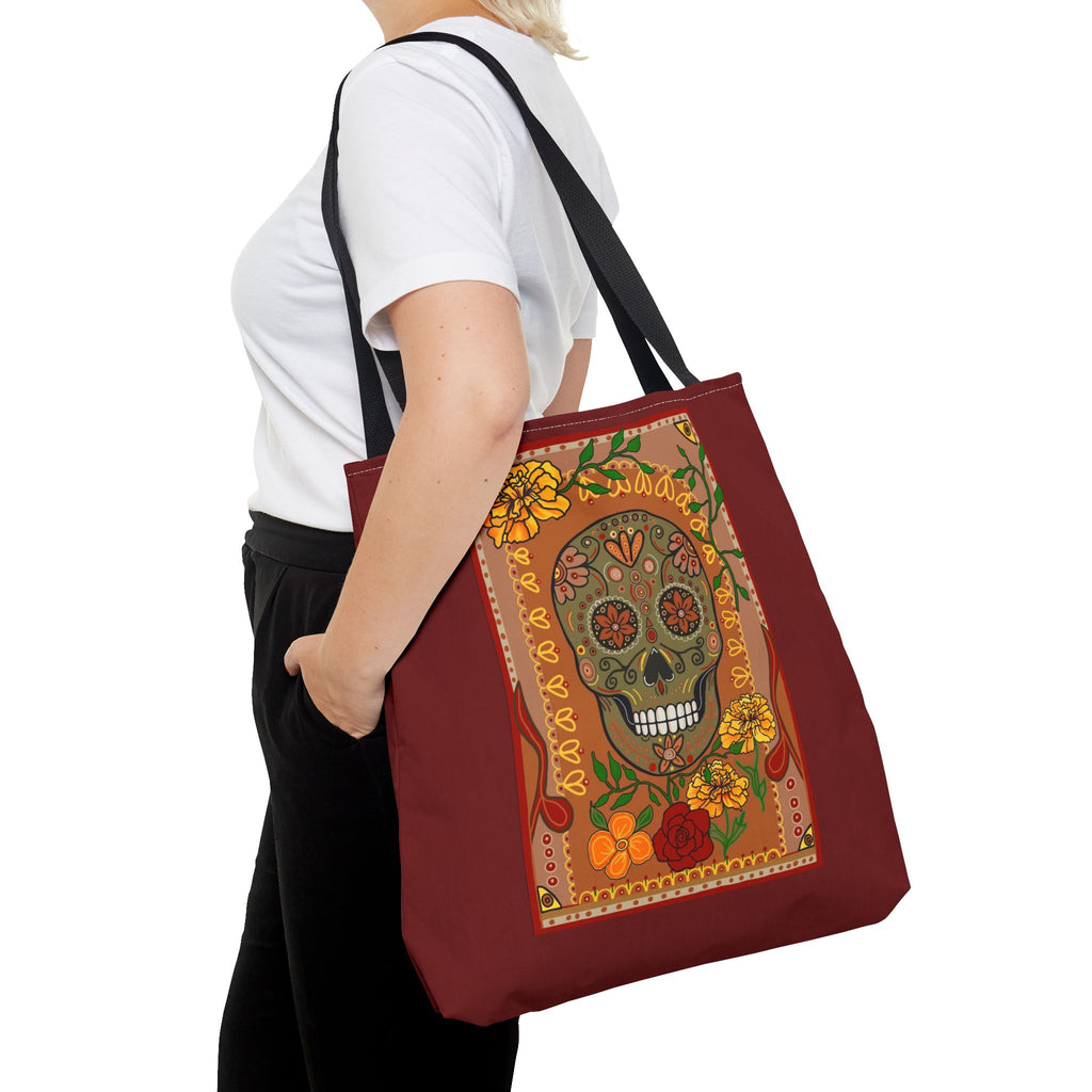 Sugar Skull Tote Bag