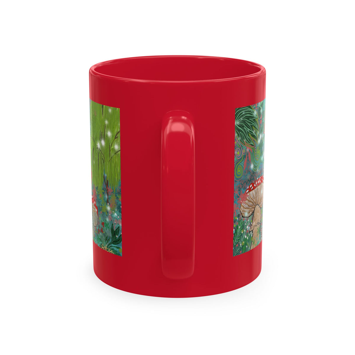 Whimsical Fairy Tale Coffee Cup