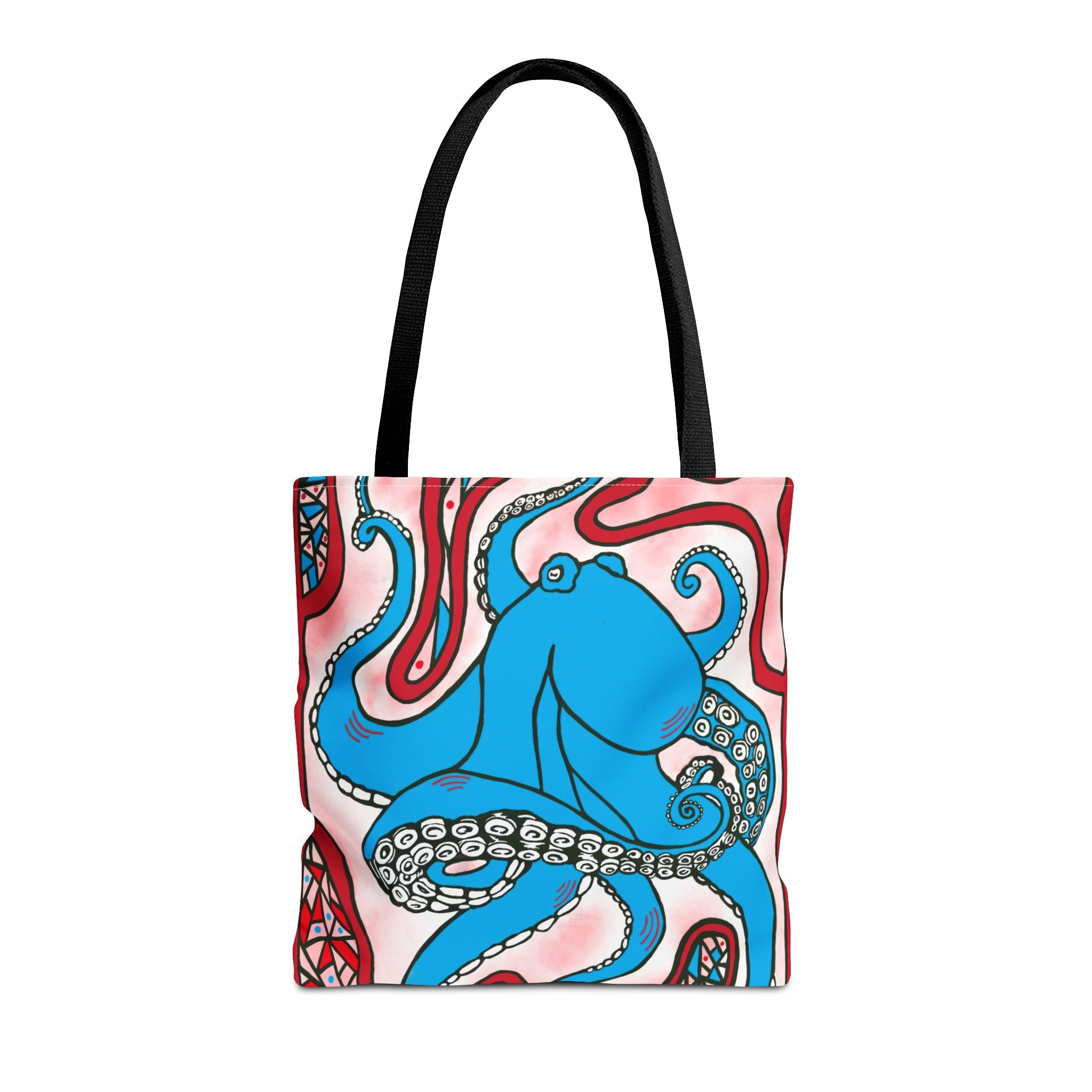 Colorful Octopus Tote Bag - Vibrant Art for Ocean Lovers