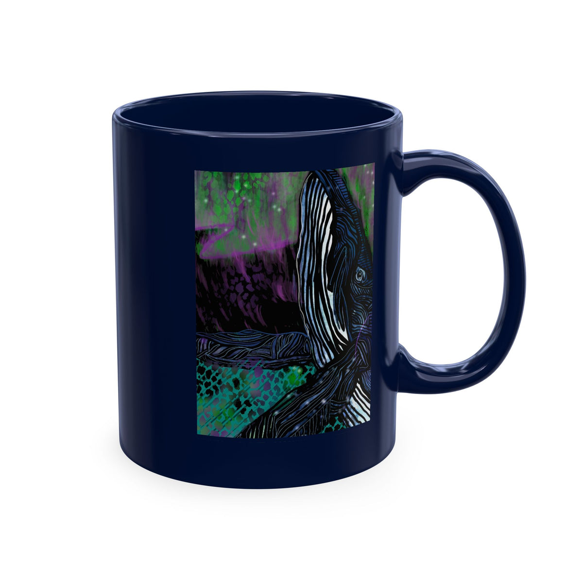 Whale Ocean Art Coffee Mug