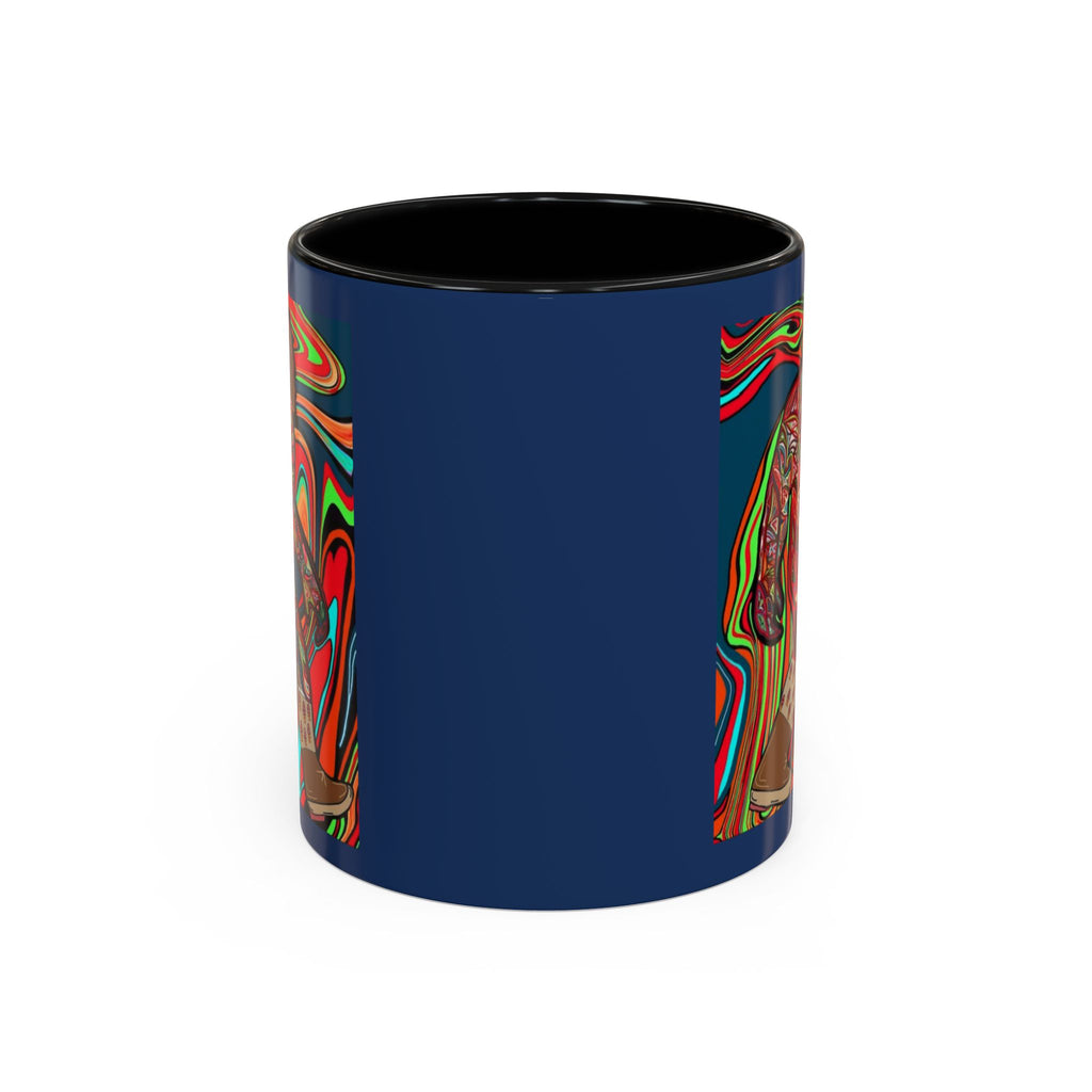 Bigfoot Wearing Mushroom Boots Coffee Mug