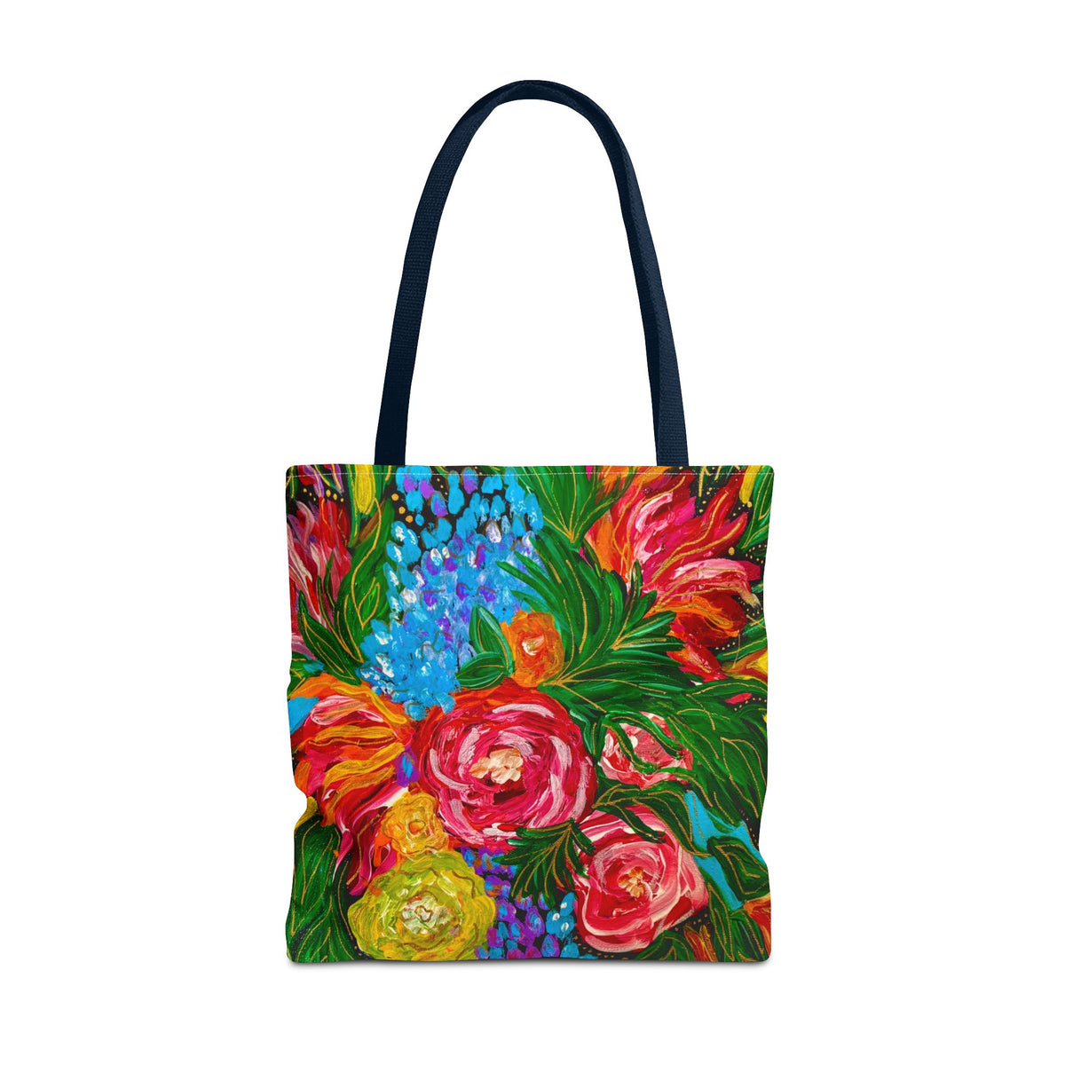 Vibrant Floral Tote Bag
