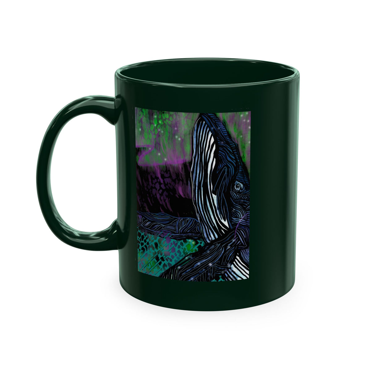 Whale Ocean Art Coffee Mug