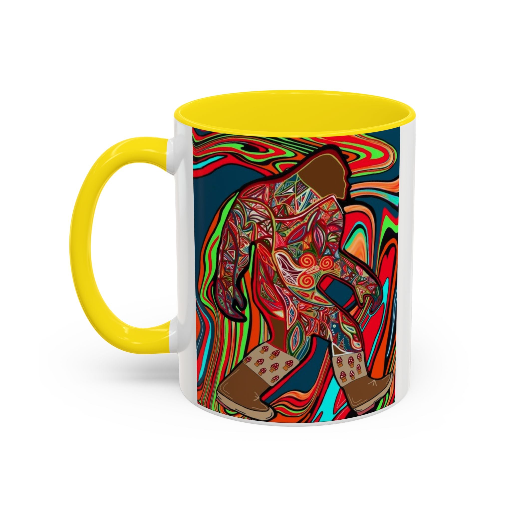 Bigfoot I Mushroom Boots Coffee Mug