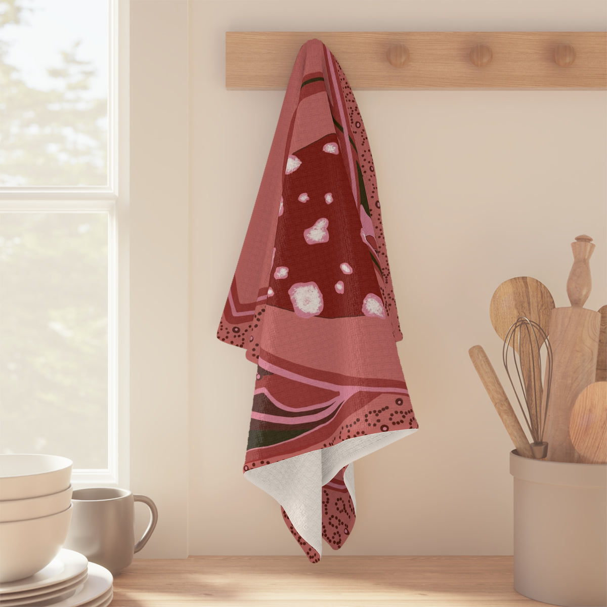Vintage Mushroom Tea Towel