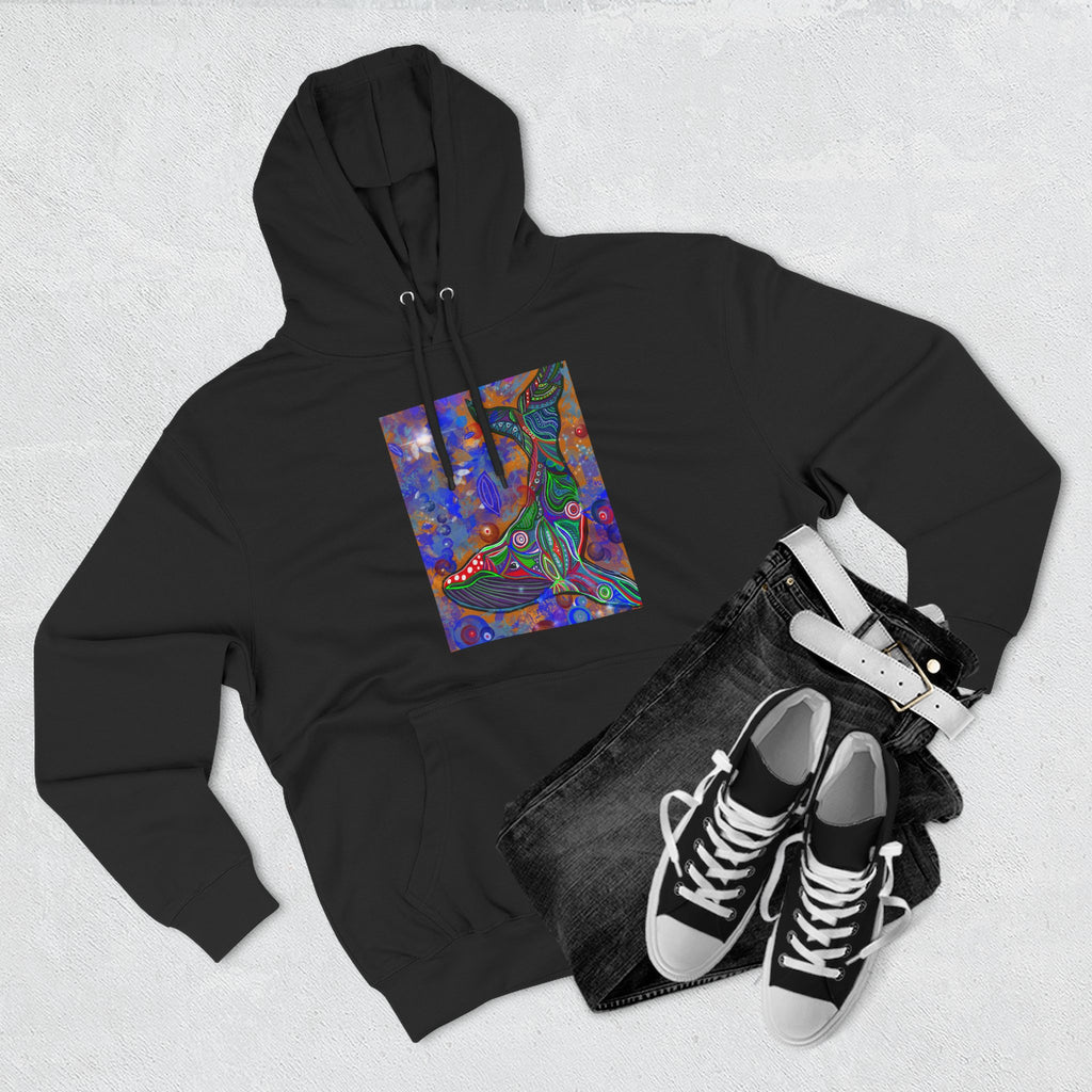 Whale Art Hoodie