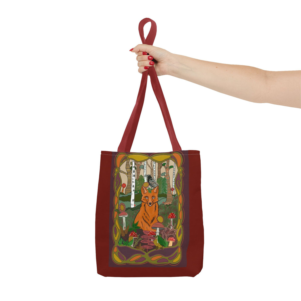 Fox Forest Tote Bag
