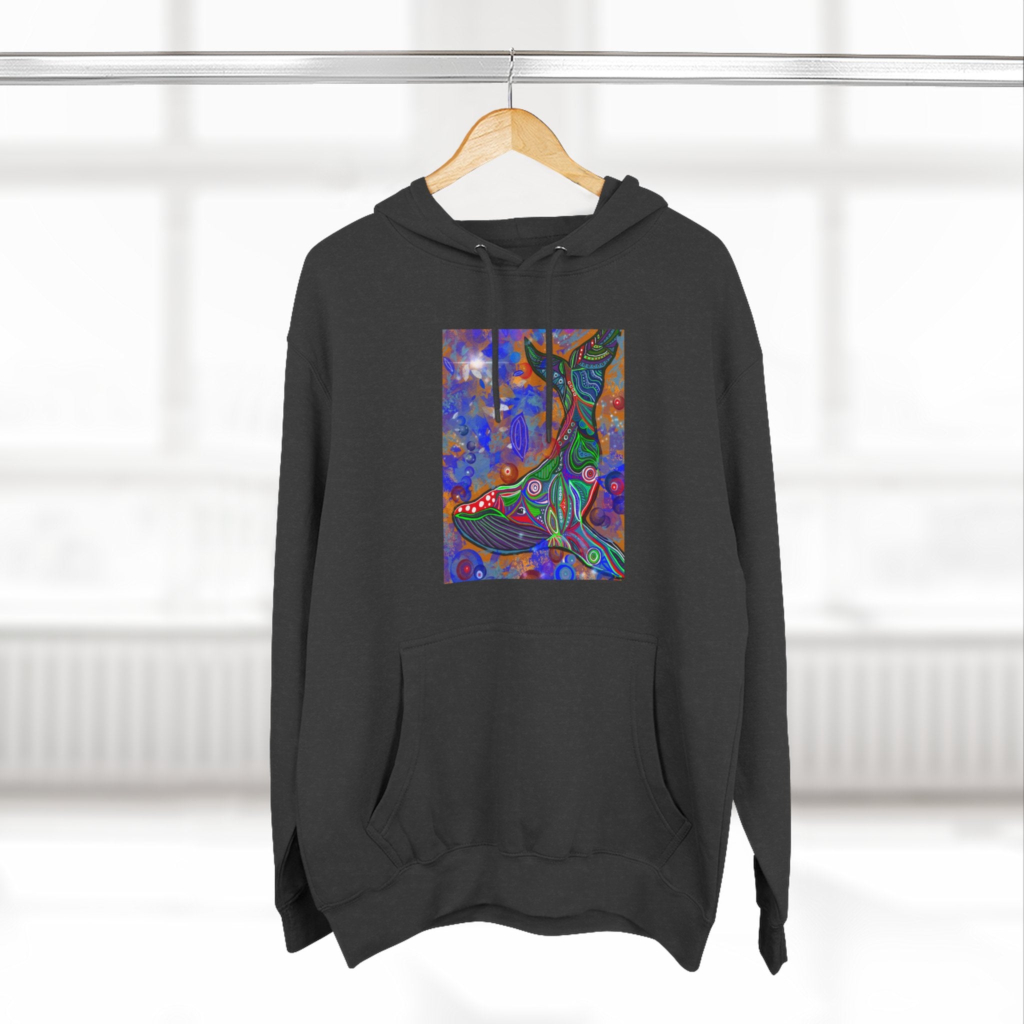 Whale Art Hoodie