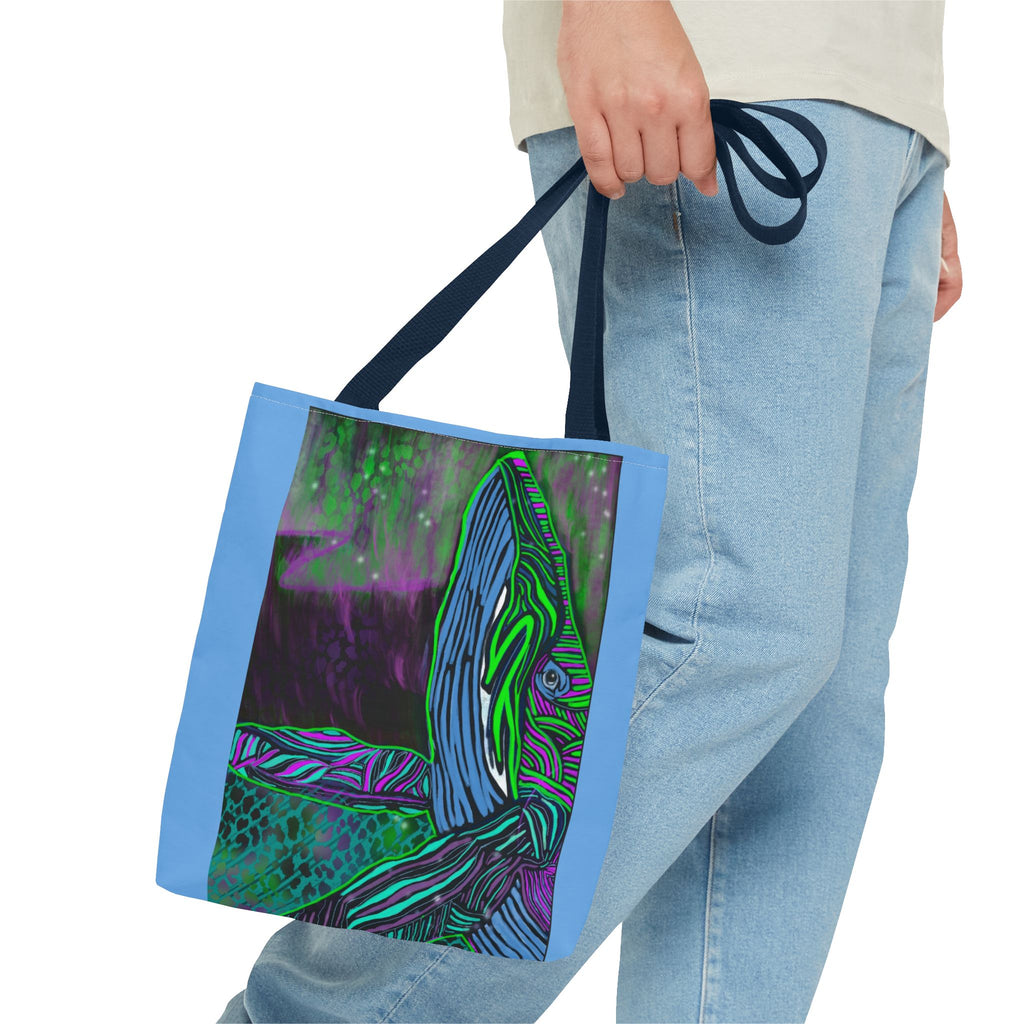 Colorful Whale Tote